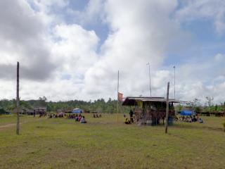 Oval 2 days before independence day at Kapal Village, 2012